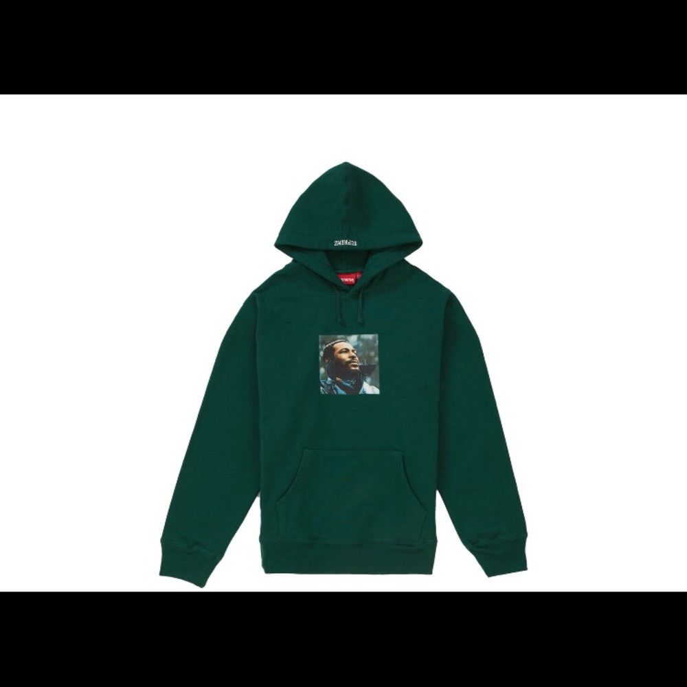 Supreme Marvin Gaye Hoodie (Green)